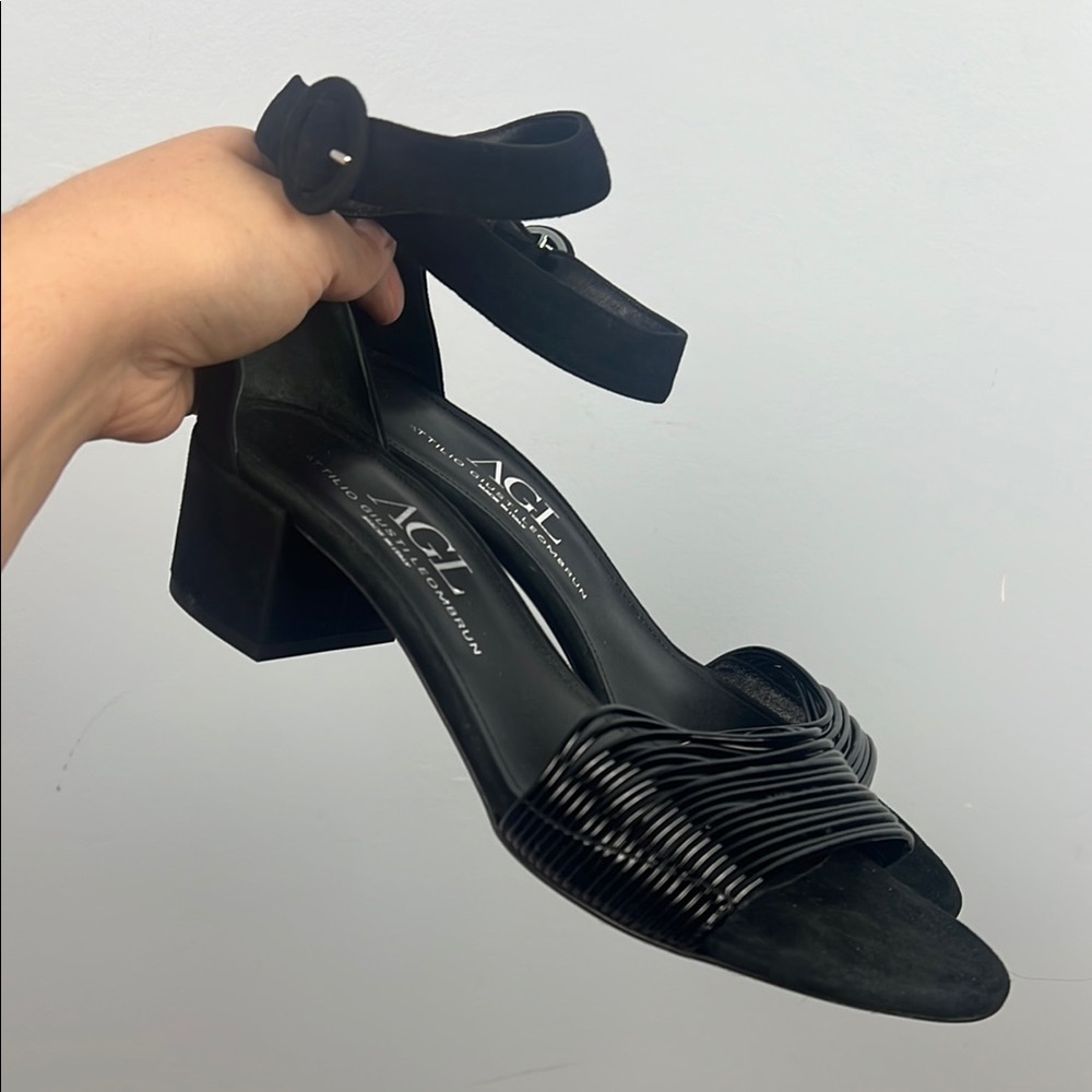 AGL Attilio Giusti Leombrum made in Italy size 41/ 10 women’s  heeled sandals